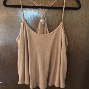 Beige Tank Top